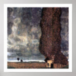 Gustav Klimt ~ The Thunderstorm Poster