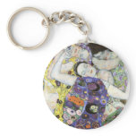 Gustav Klimt ~ The Virgin keychains