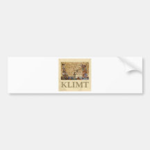 Gustav Klimt Tree Of Life Bumper Sticker