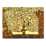 Gustav Klimt Tree of Life Postcard