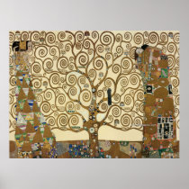 Gustav Klimt - Tree of Life Poster