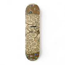 Gustav Klimt - Tree of Life Skateboards