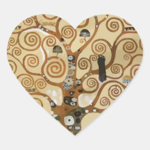 Gustav Klimt Tree Of Life Sticker