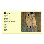 Gustav Klimt's The Kiss (circa 1908) business cards