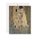 Gustav Klimt's The Kiss (circa 1908) invitations