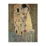 Gustav Klimt's The Kiss (circa 1908) postcards