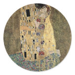 Gustav Klimt's The Kiss (circa 1908) stickers