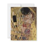 Gustav Klimt's The Kiss Detail (circa 1908) invitations