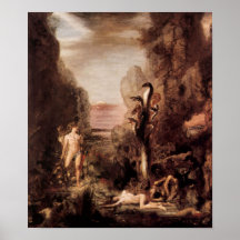 Gustave Moreau - Hercules and the Hydra Posters