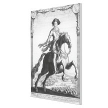 Gustavus Adolphus II, King of Sweden, on Stretched Canvas Print