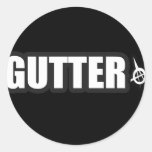GUTTER punk guys girls punk rock punkrock music Stickers