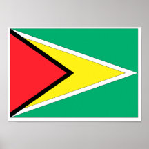 Guyana Flag Print