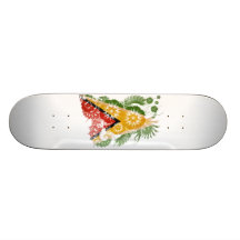 Guyana Flag Skateboard