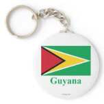 Guyana Flag with Name keychains