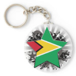Guyana Star keychains