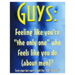 GUYS into Relationship -not Raunch flyers