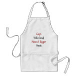 Guys Who Read Have A Bigger Penis Apron