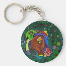GVCS Dog Art - Olivia Key Chains