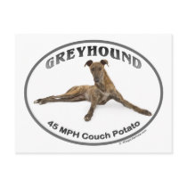 GVV 40MPH Couch Potato Postcard