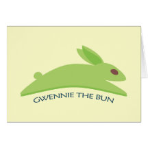 Gwennie The Bun Card