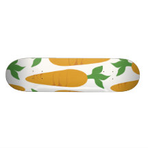 Gwennie The Bun: Field of Carrots Skateboard