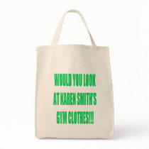 Gym Clothes Tote Bag
