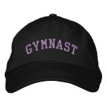 GYMNAST EMBROIDERED BASEBALL CAP