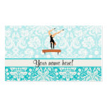 Gymnastics Balance Beam Business Card