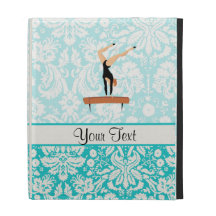 Gymnastics Balance Beam iPad Folio Case
