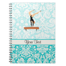 Gymnastics Balance Beam Note Book