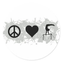 Gymnastics (Bars) Sticker