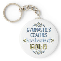 Gymnastics Coach Appreciation Key Chains