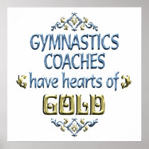 Gymnastics Coach Appreciation Posters