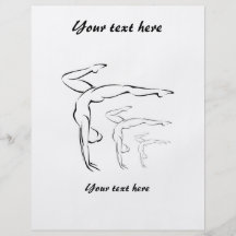 Gymnastics Flyer Design