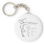 Gymnastics keychains