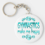 Gymnastics Make Me Happy Key Chains