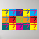 Gymnastics Pop Art Posters