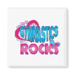 Gymnastics Rocks Gifts magnets