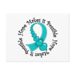 Gynaecologic Cancer Hope Makes It Possible postcards