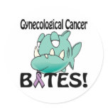 Gynaecological Cancer BITES Stickers