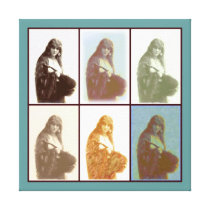Gypsies 6 wrapped canvas print