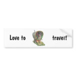 Gypsy Caravan Bumper Sticker