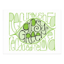 Gypsy Green 2 Postcard