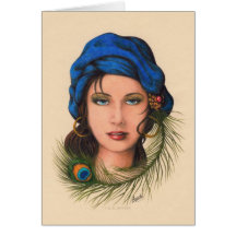 Gypsy Greeting Card