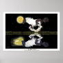 Gypsy Vanner Cantering Horse Fantasy Art Poster