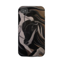 Gypsy Vanner Iphone 4 Tough Case