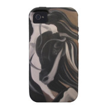 Gypsy Vanner Case-Mate iPhone 4 Case