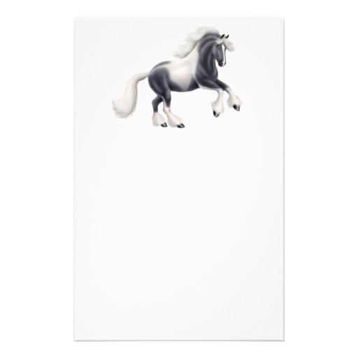 Gypsy Vanner Cob Horse Stationery