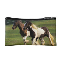 Gypsy Vanner Cosmetic Bags