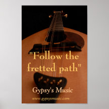 Gypsy's Music Print